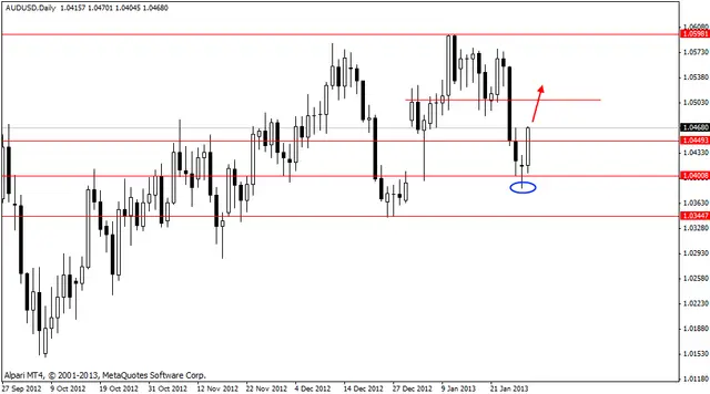 audusd 30012013