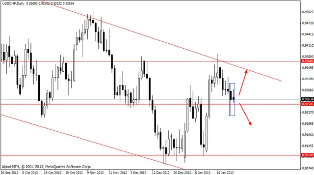 usdchf 29012013