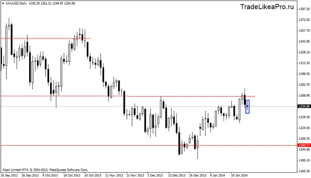 xauusddaily 29012014
