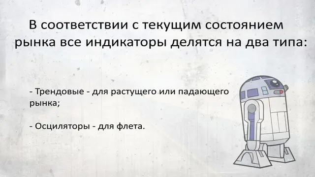 25 Все индиктаоры делятся на два типа тех (1)