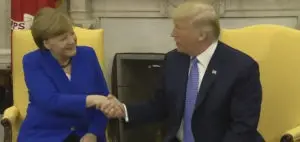 Ангела Меркель и Дональд Трамп обсуждают санкции