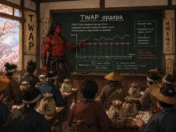 TWAP — профессиональный алгоритм размещения крупных ордеров