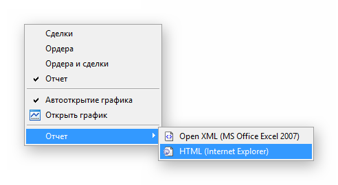 Тестер стратегий в MT5 Cохранить отчет в формате разметки xml