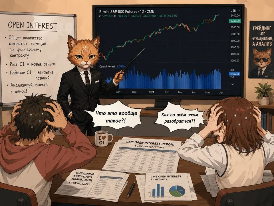 открытый интерес open interest открытые позиции