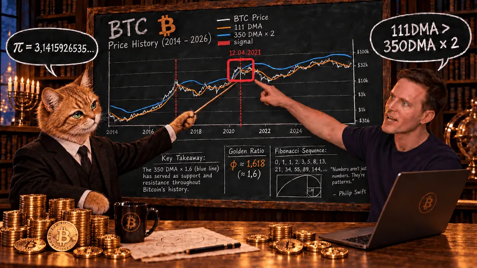 The Pi Cycle Top indicator