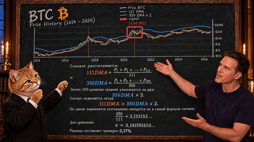 Pi Cycle Top индикатор