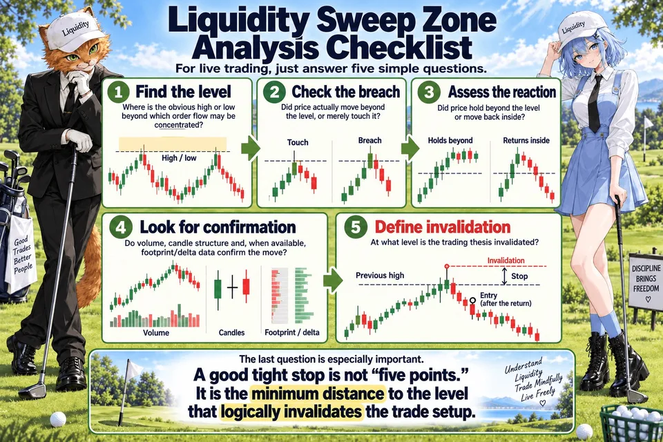 liquidity sweep zone