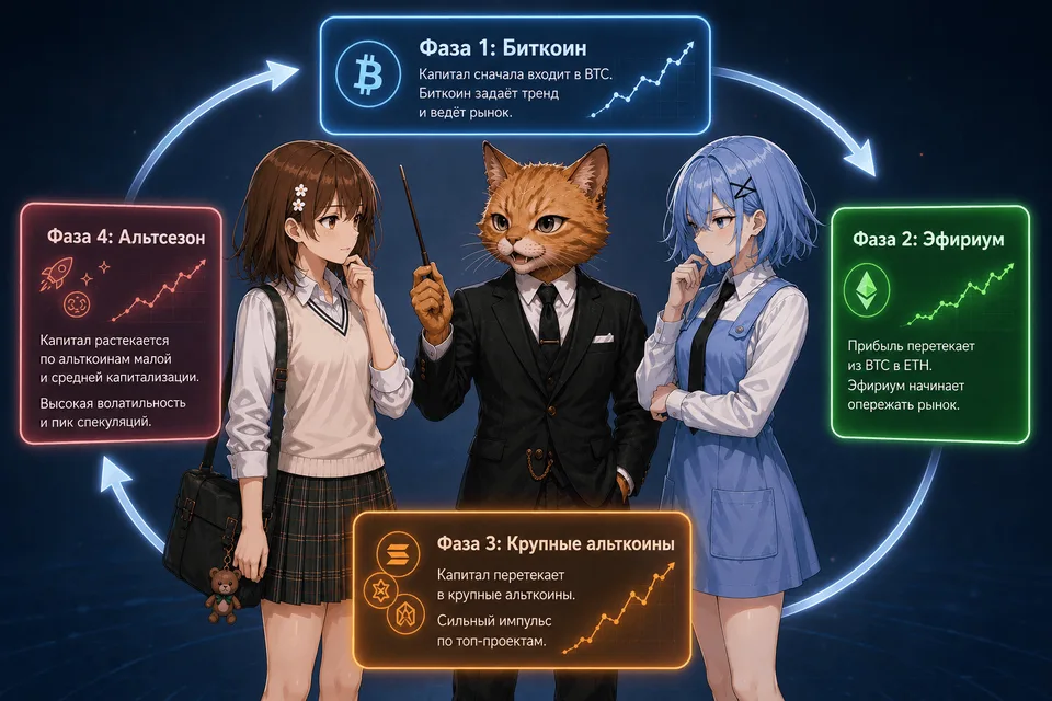 корреляция криптовалют