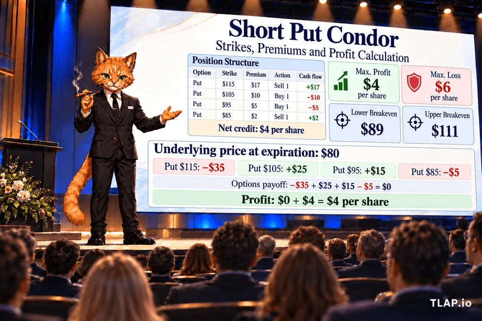 Short put condor options strategy