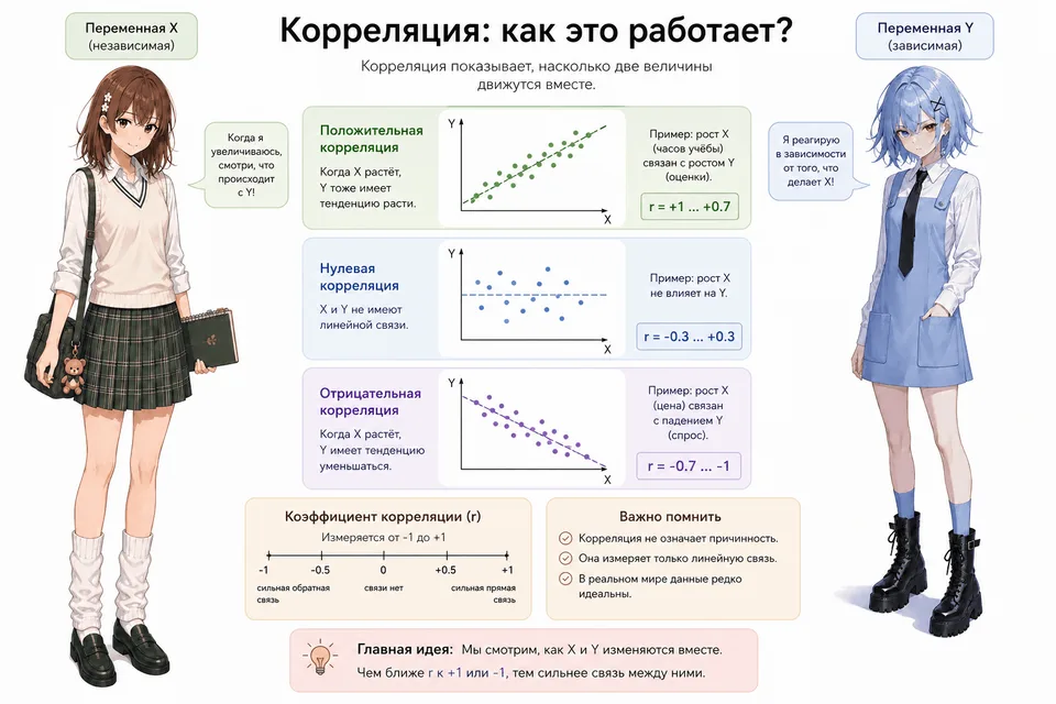 корреляция криптовалют