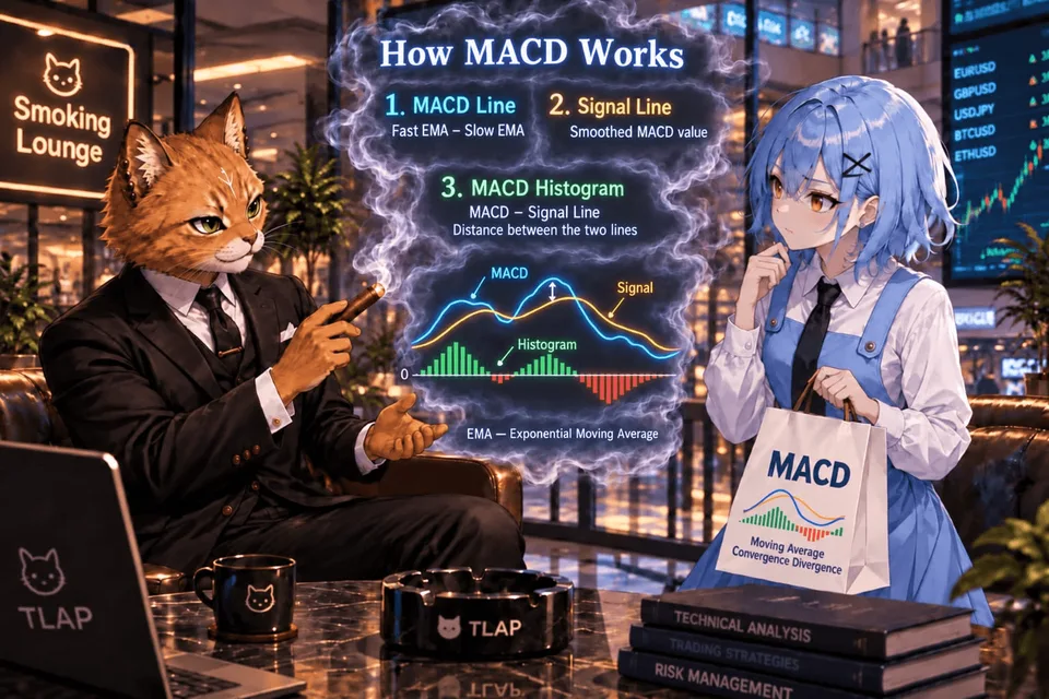 MACD indicator and divergence signals