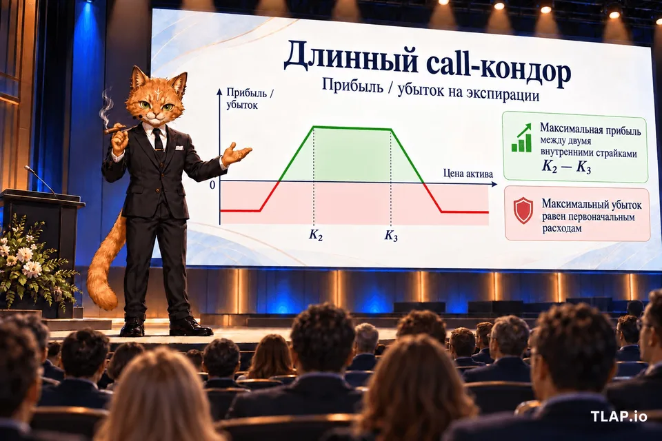 длинный кондор опцион