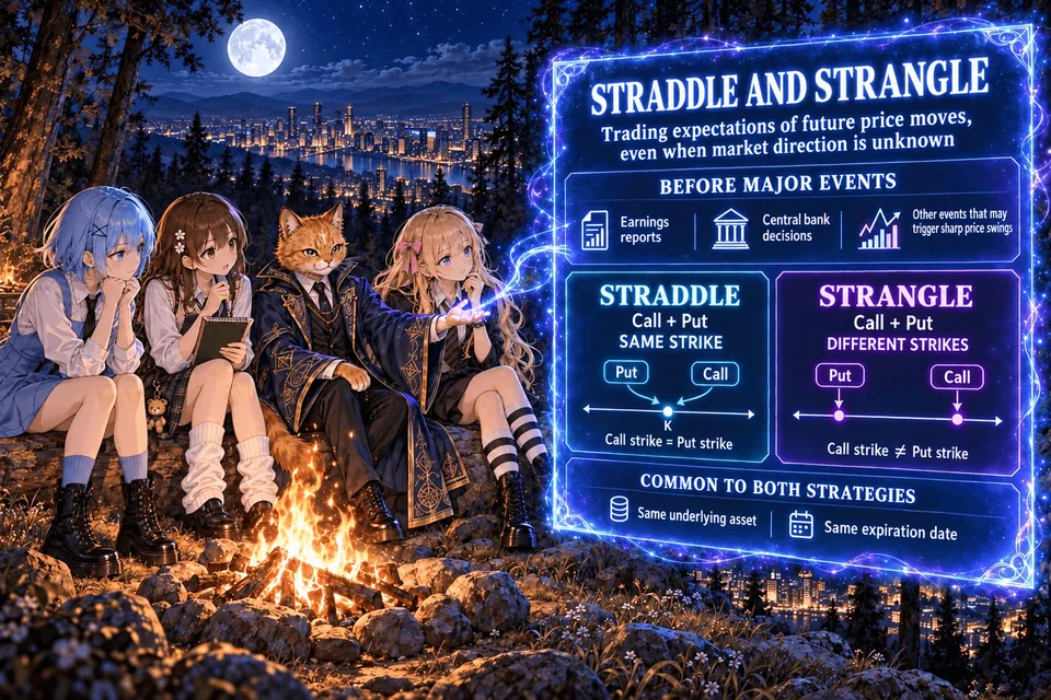 Comparison of straddle and strangle options strategies