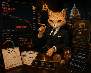 Биткоин ниже $80 000: CPI и Clarity Act задают сценарий недели