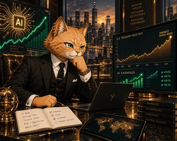 AI Rally Meets Its Earnings Test as Treasury Yields Reach 2002 Highs