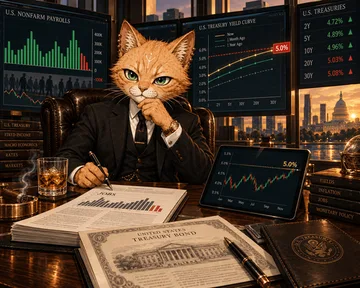 Payrolls Versus 5%: What the Treasury Market Is Really Asking