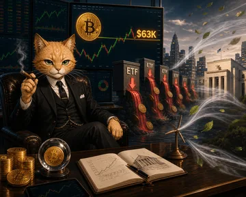 Bitcoin Holds Near $63K as ETF Outflows Dilute the Fed Tailwind