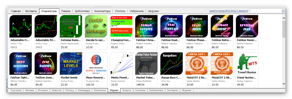How to Install an Indicator in MetaTrader 5. Installing Indicators from the Market