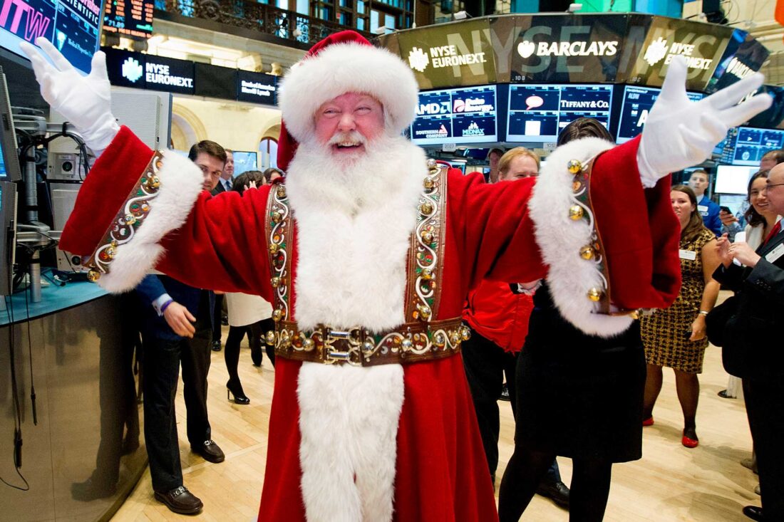 Santa Claus rally