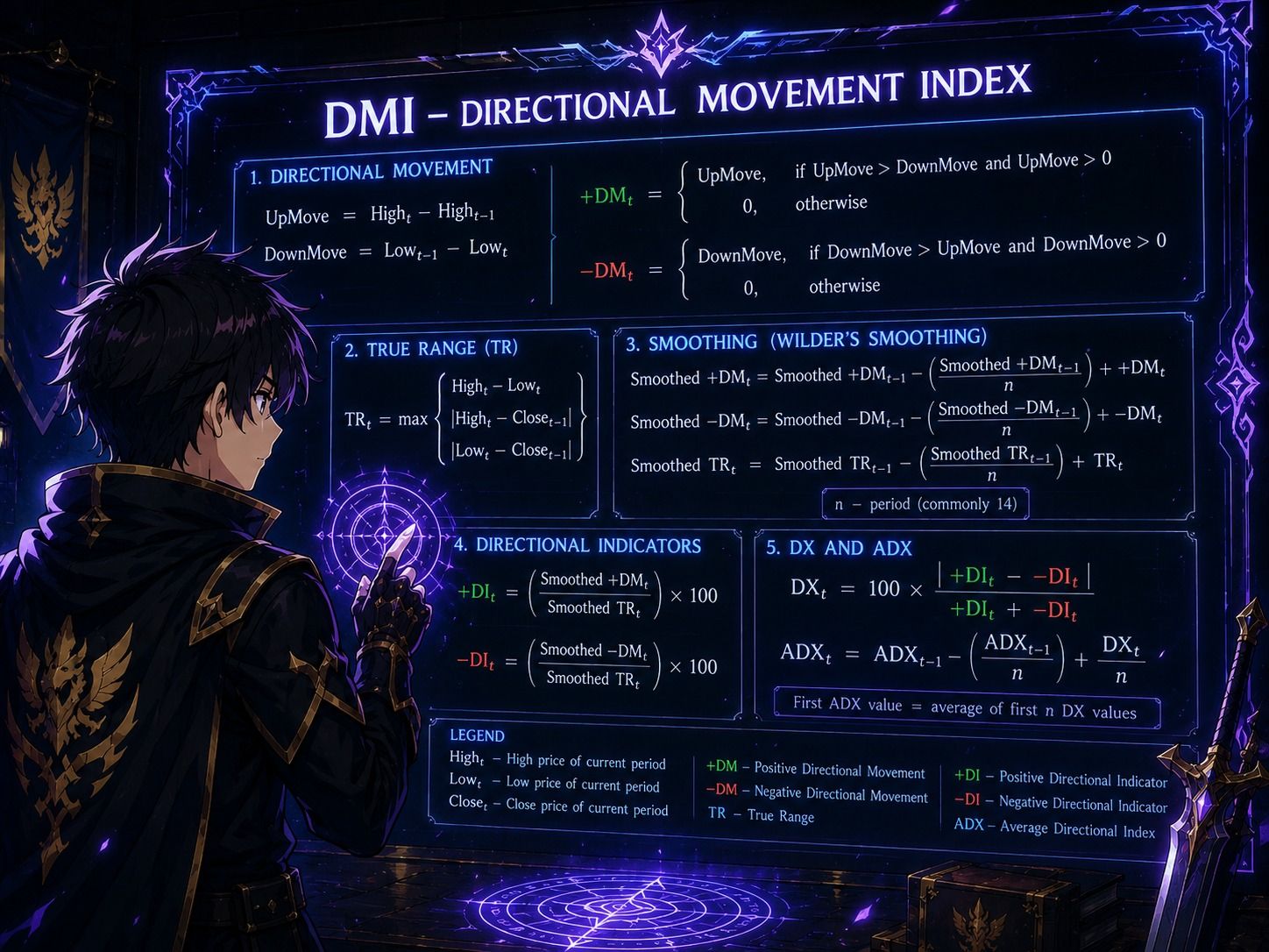 расчет DMI