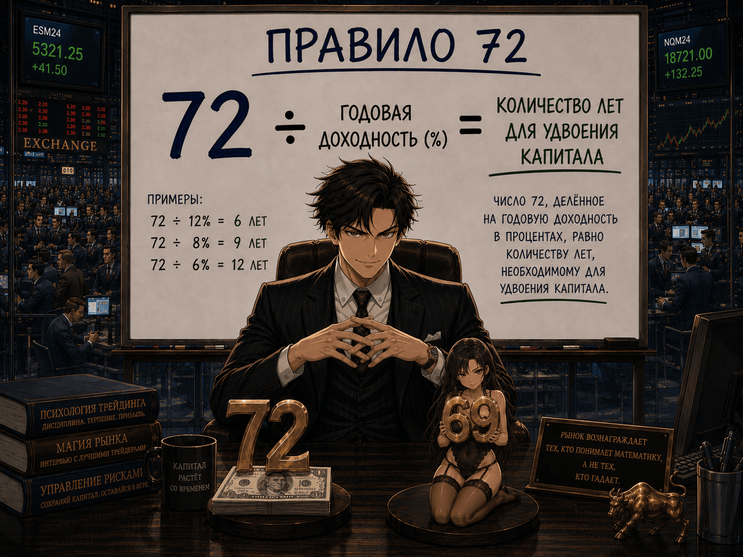 правило 72 в трейдинге