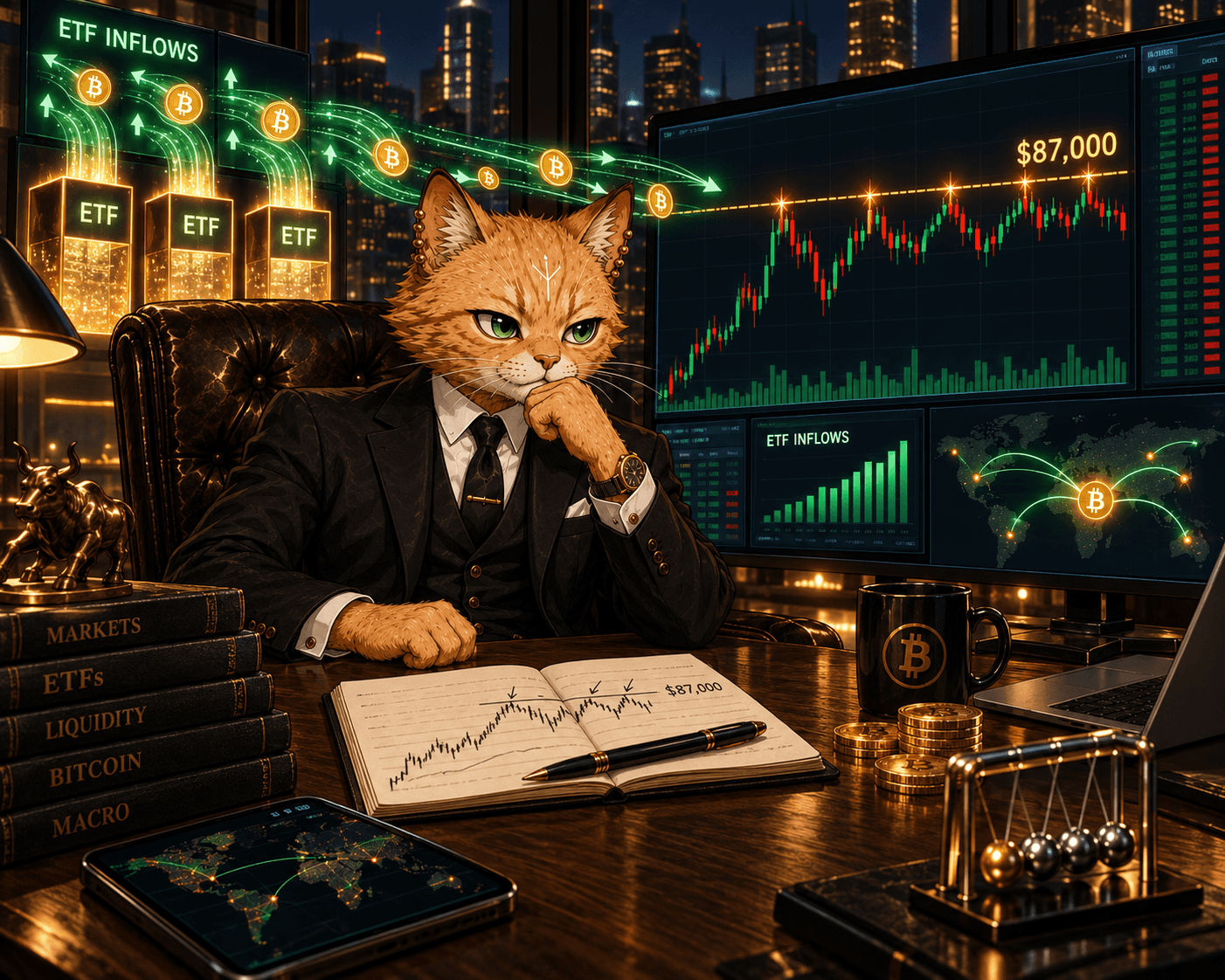 Why Bitcoin Is Stalling at $87,000 Despite ETF Inflows