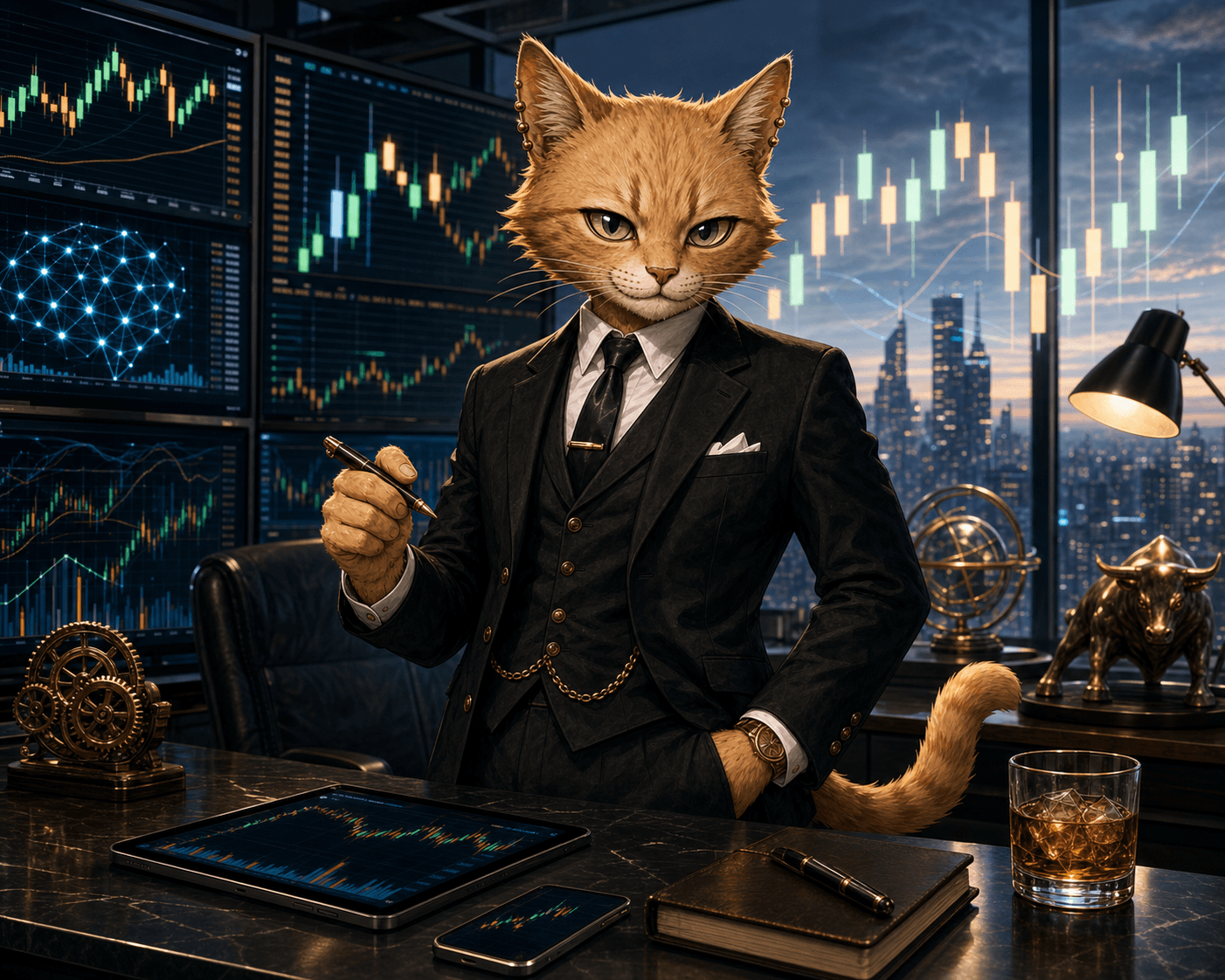 AI Again Leads Nasdaq Higher: Chips, Earnings, and an Inflation Test