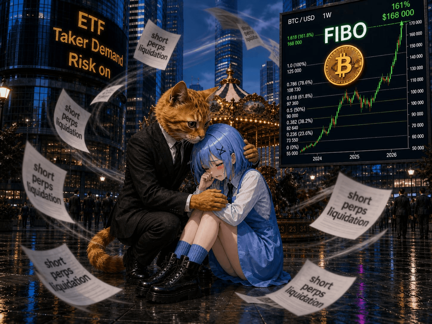 Technical factors behind Bitcoin's price rise and short liquidations