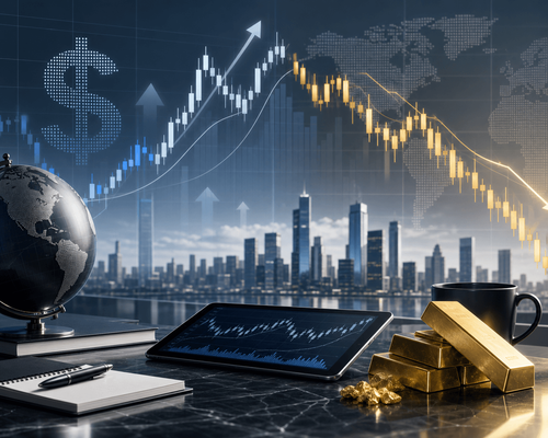 Fed Minutes Set the Tone for the Day: the Dollar Waits, Gold Gets Nervous