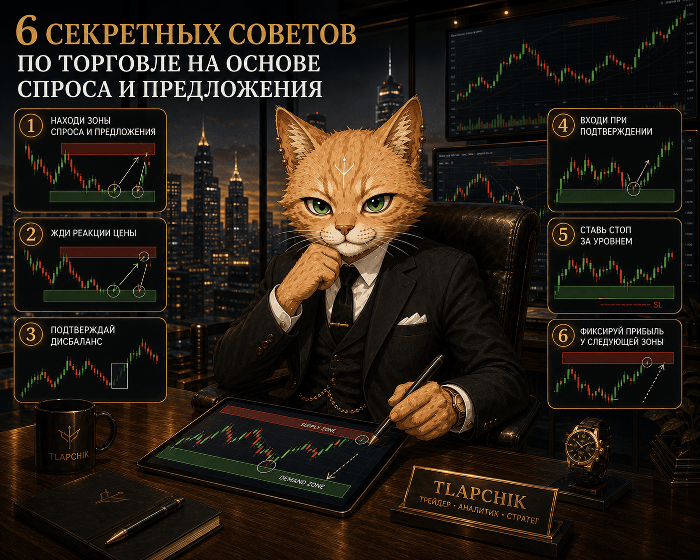 6 секретных советов по торговле на основе спроса и предложения